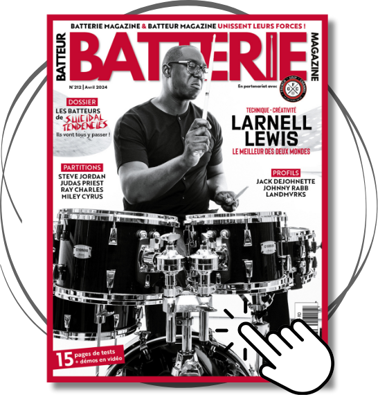 Couverture de Batteur Batterie Magazine